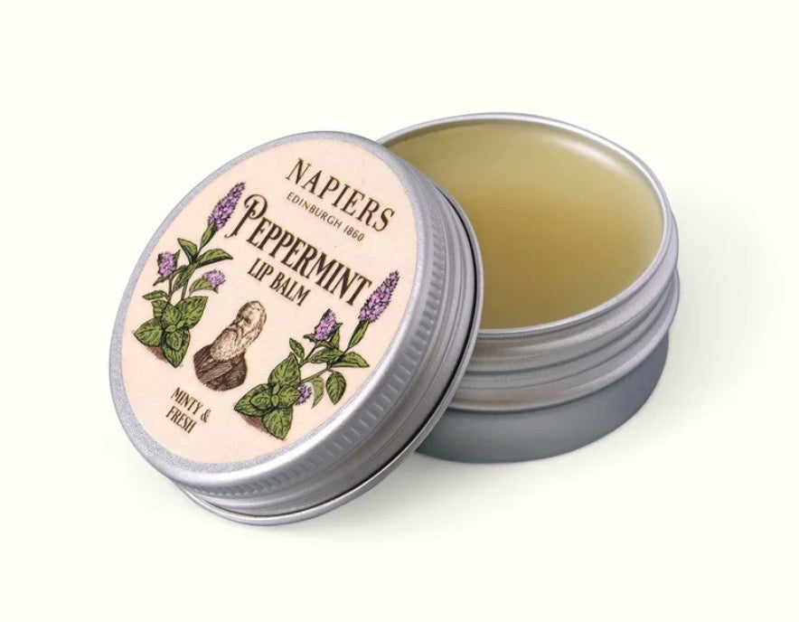 Napiers Peppermint Lip Balm Aurina Pop UP Ltd