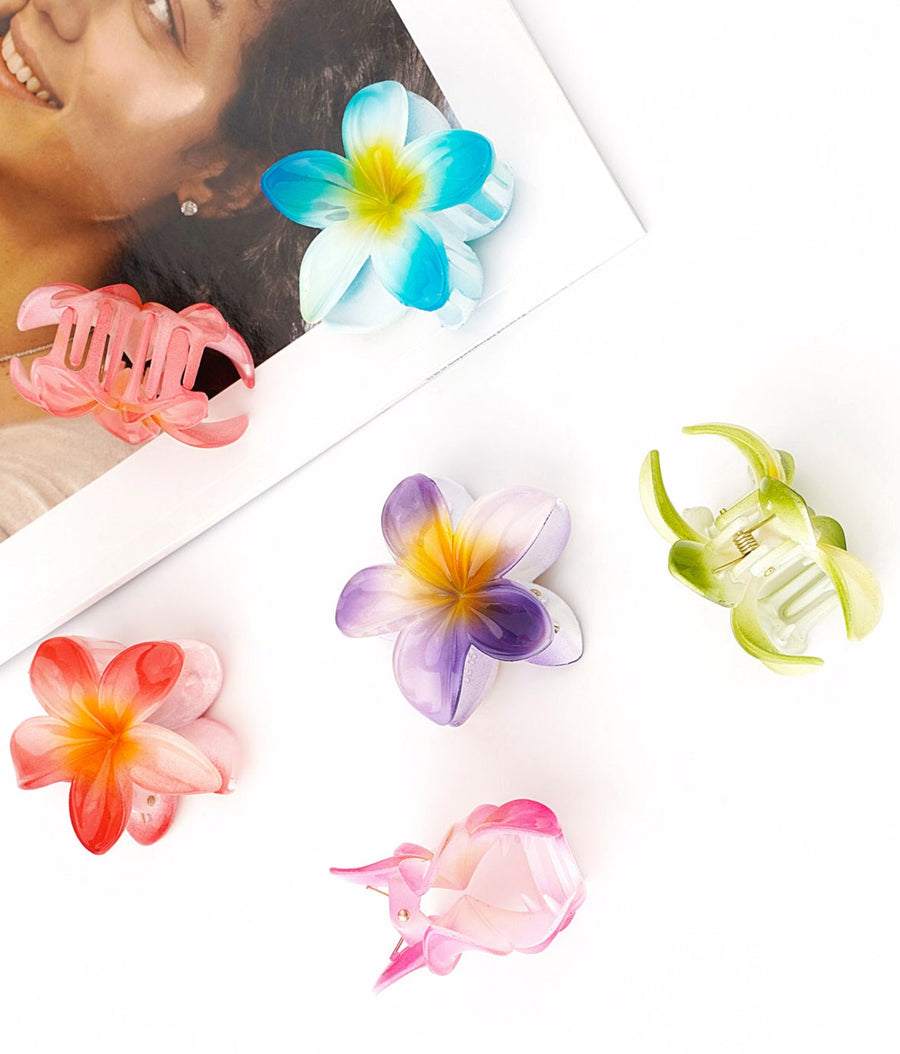 Hawaiian Dream Flower Clip Aurina Ltd