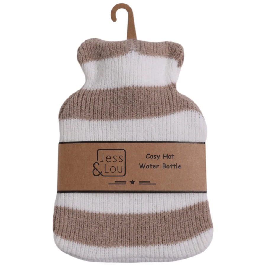 Striped Mini Hot Water Bottle