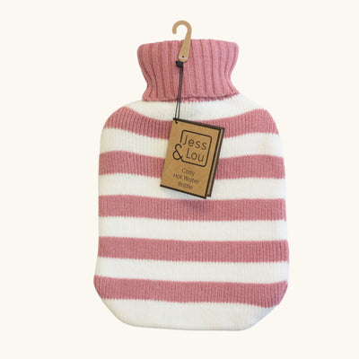 Striped Hot Water Bottle