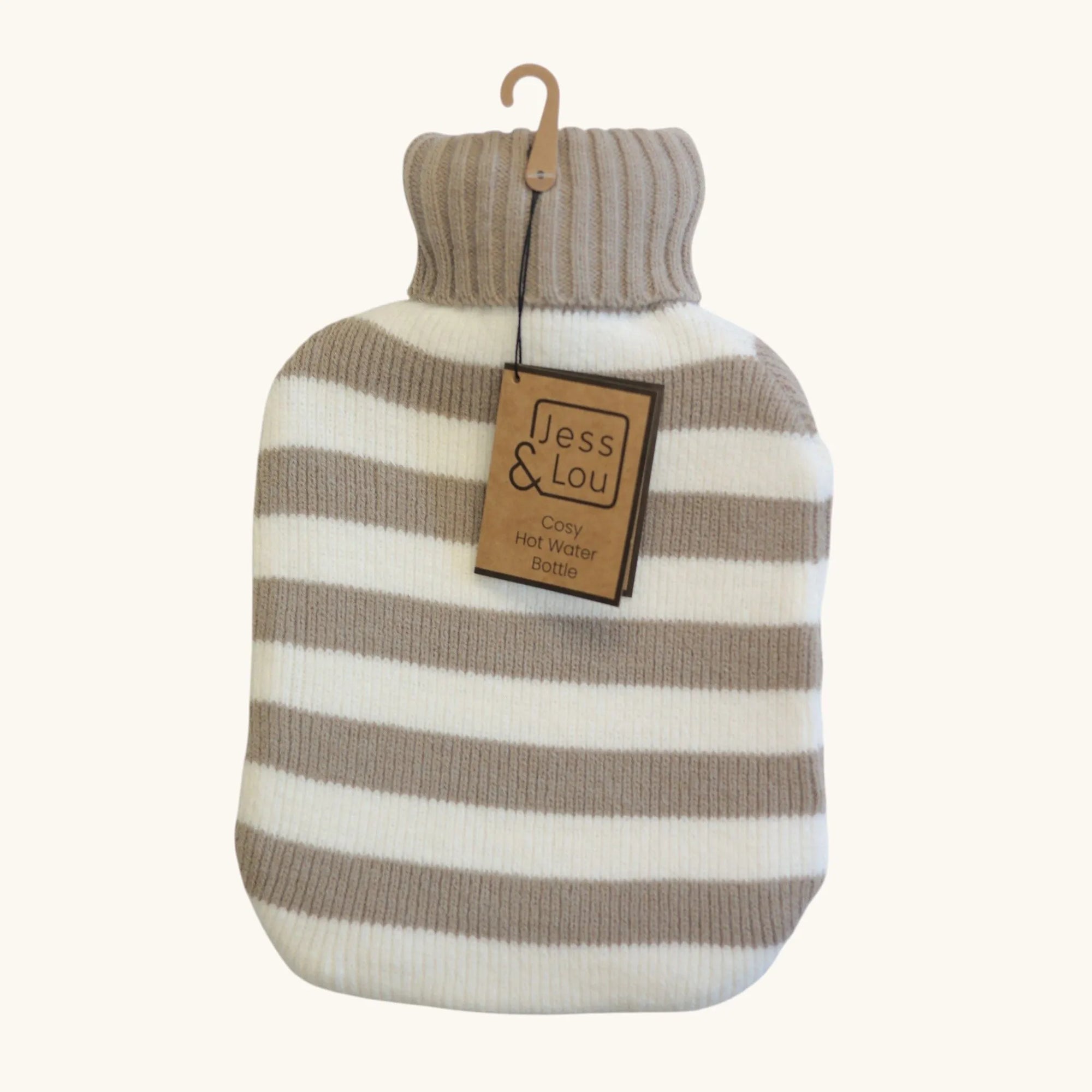 Striped Hot Water Bottle