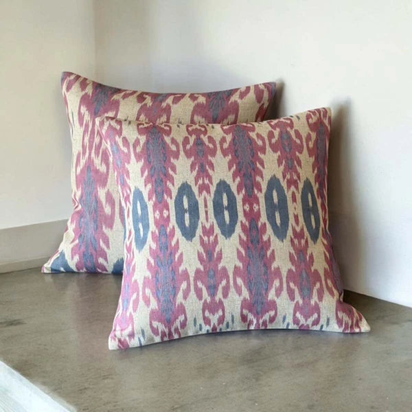 Ikat Crush Cushion
