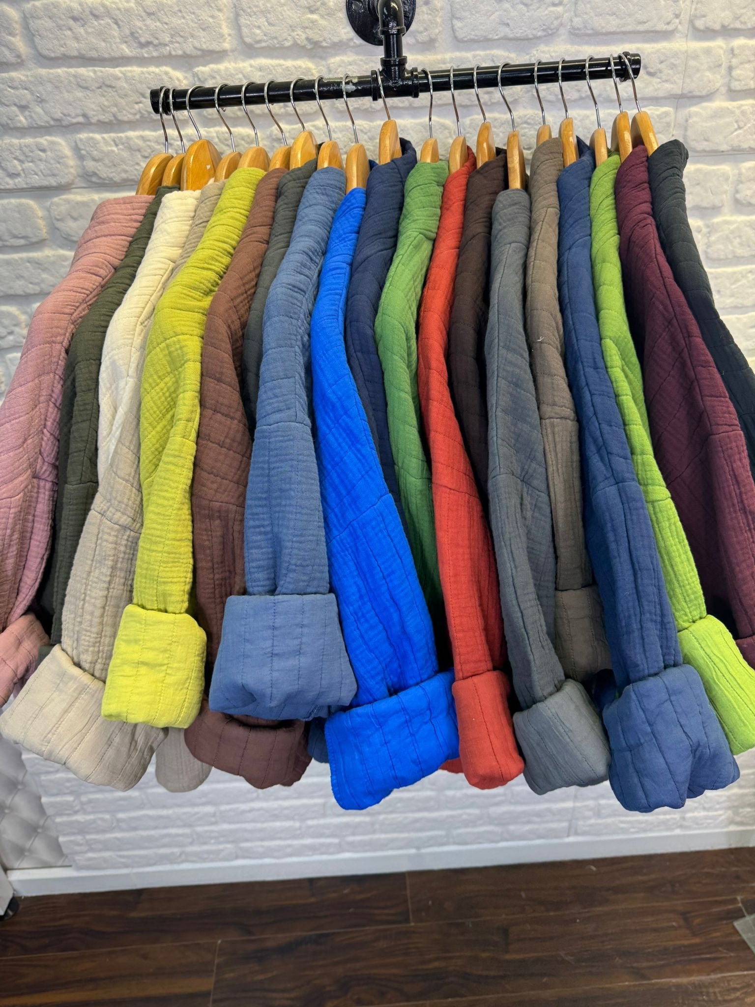 Quilted Kimono Style Jacket