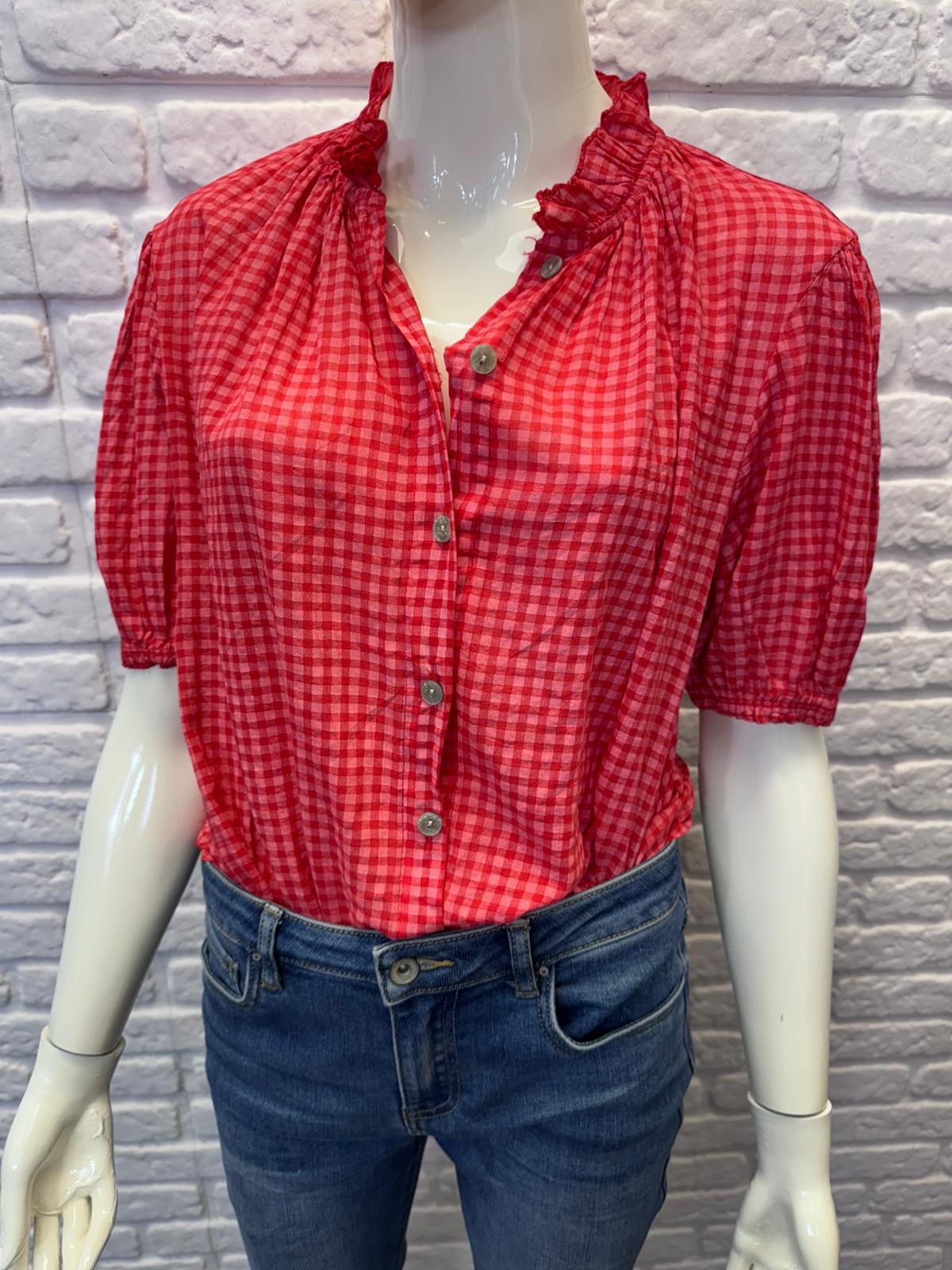 Saltmarsh Linen Blouse – Hygge-Inspired Contemporary Top for Women