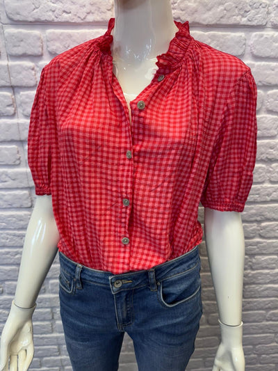 Saltmarsh Linen Blouse – Hygge-Inspired Contemporary Top for Women