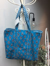Blue Batik Tote Bag