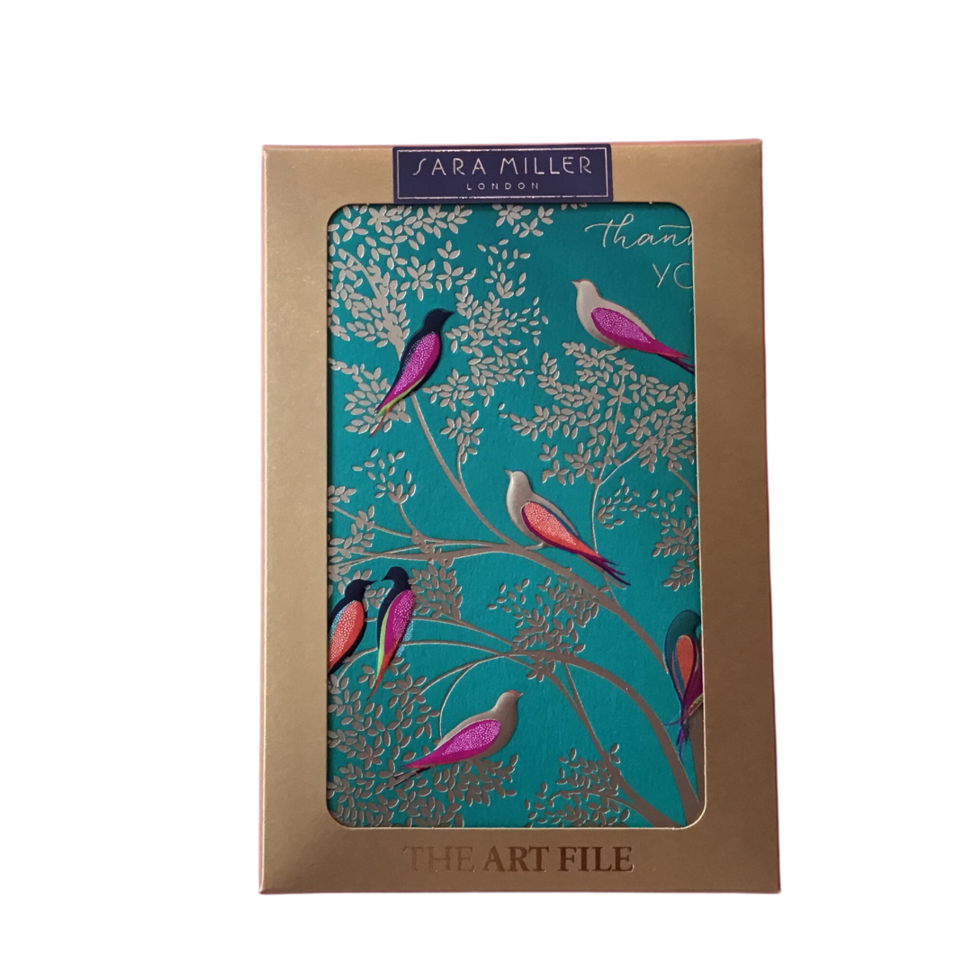 Birds In Tree Thank You Notecards