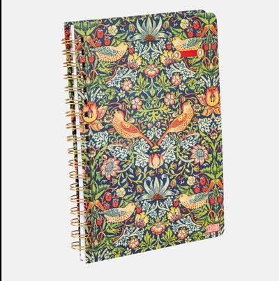 A Strawberry Thief - B5 Lined Notebook