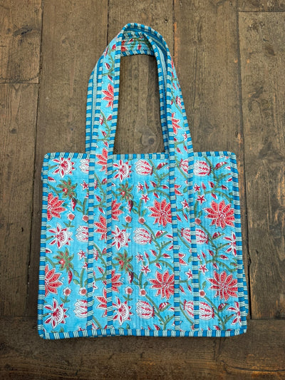 Aurina Block Printed Tote Bag