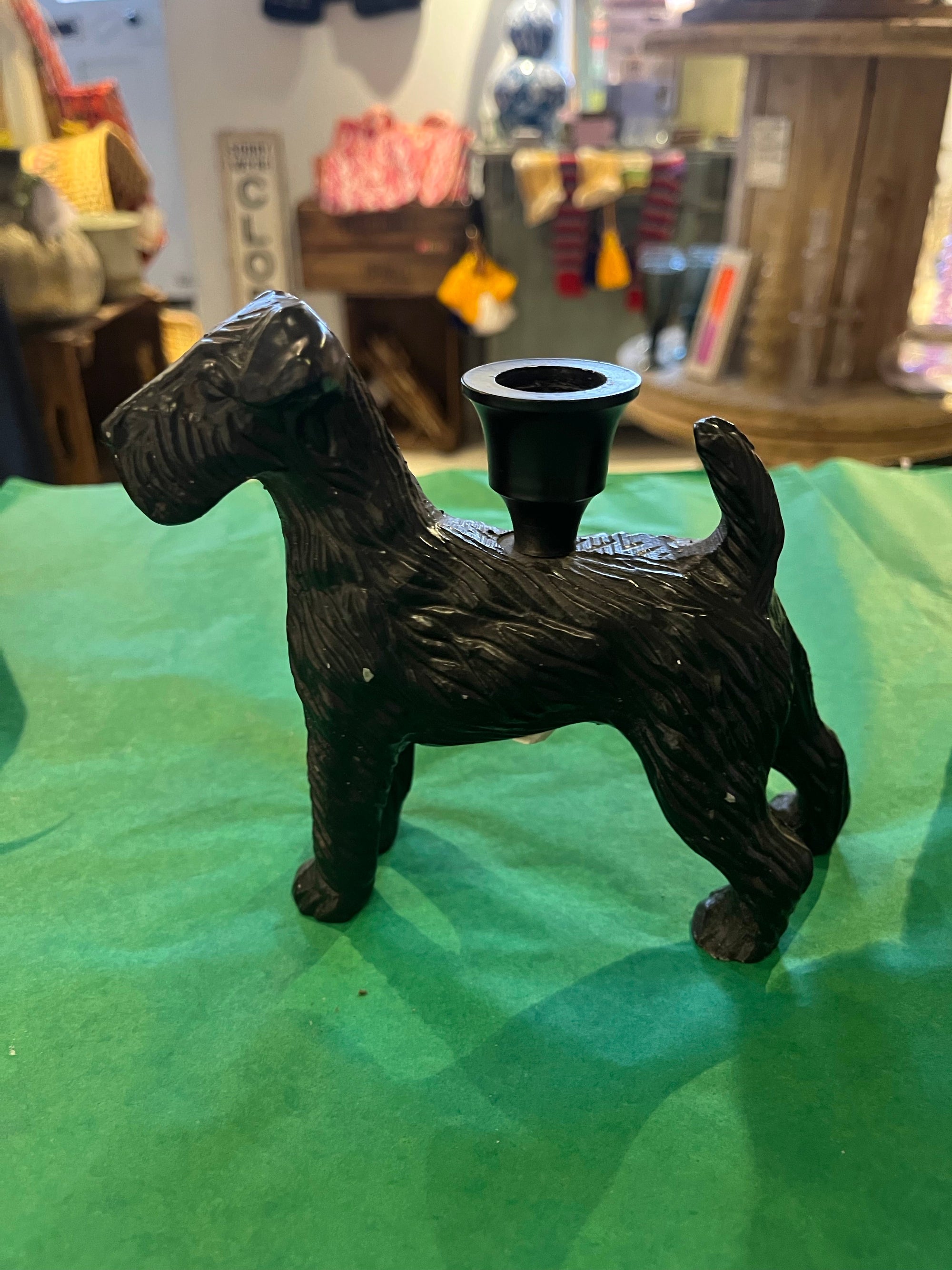Terrier dog candle holders Aurina Ltd