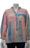 Boho Aztec Tunic Top