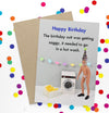 Saggy Bday Birthday Card