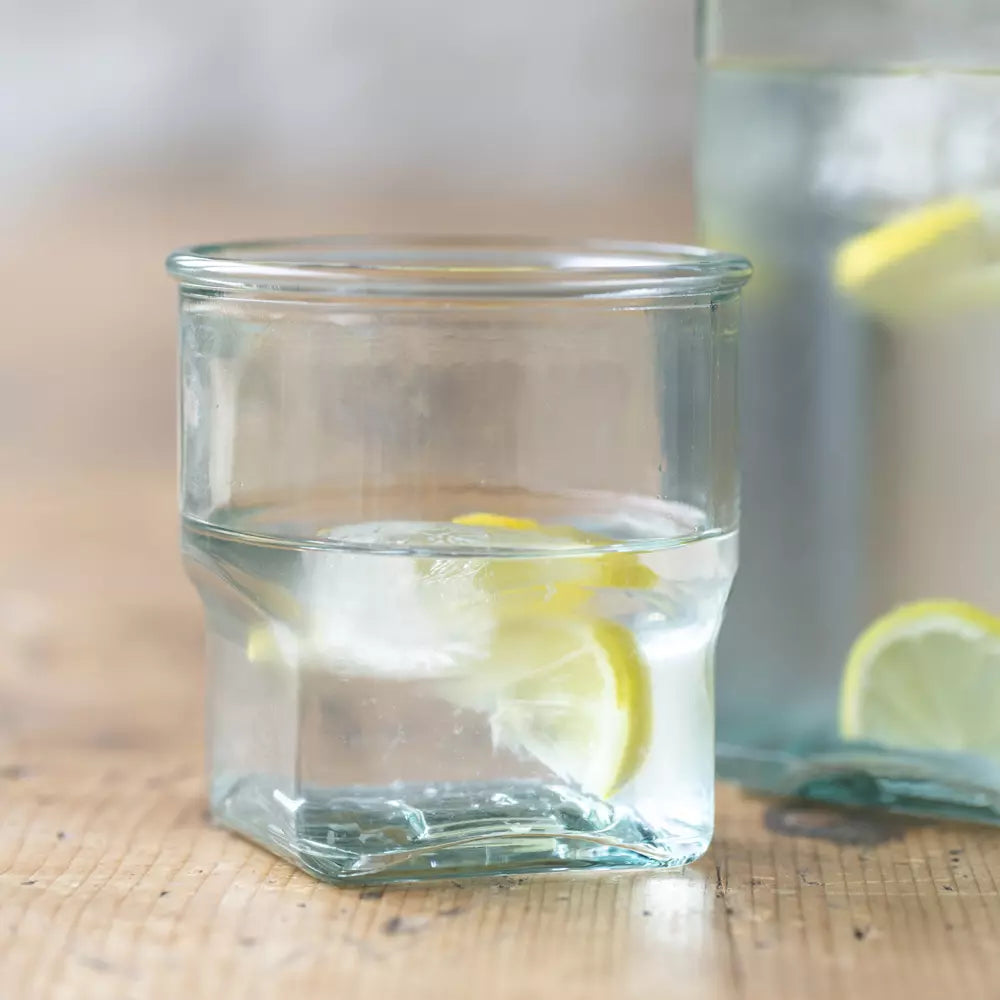 Bedside Table Carafe and Glass Set