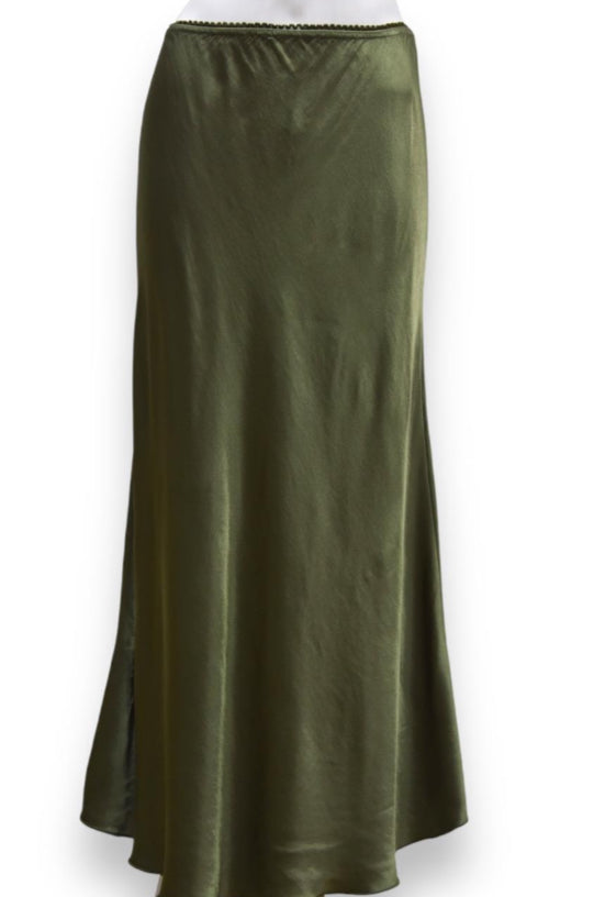 Sumptuous Satin Bias Skirt