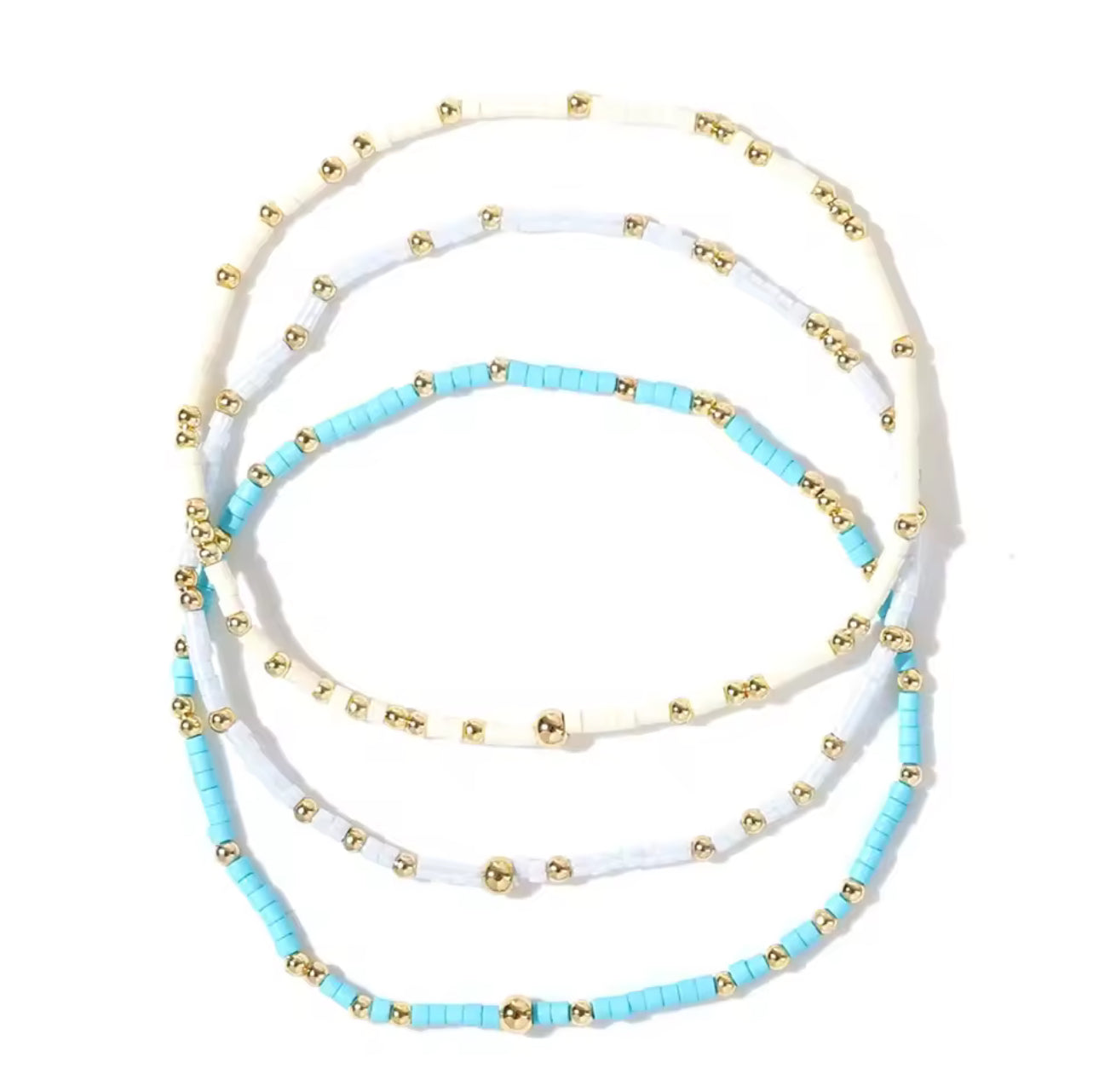 Boho Bead Bracelet Set