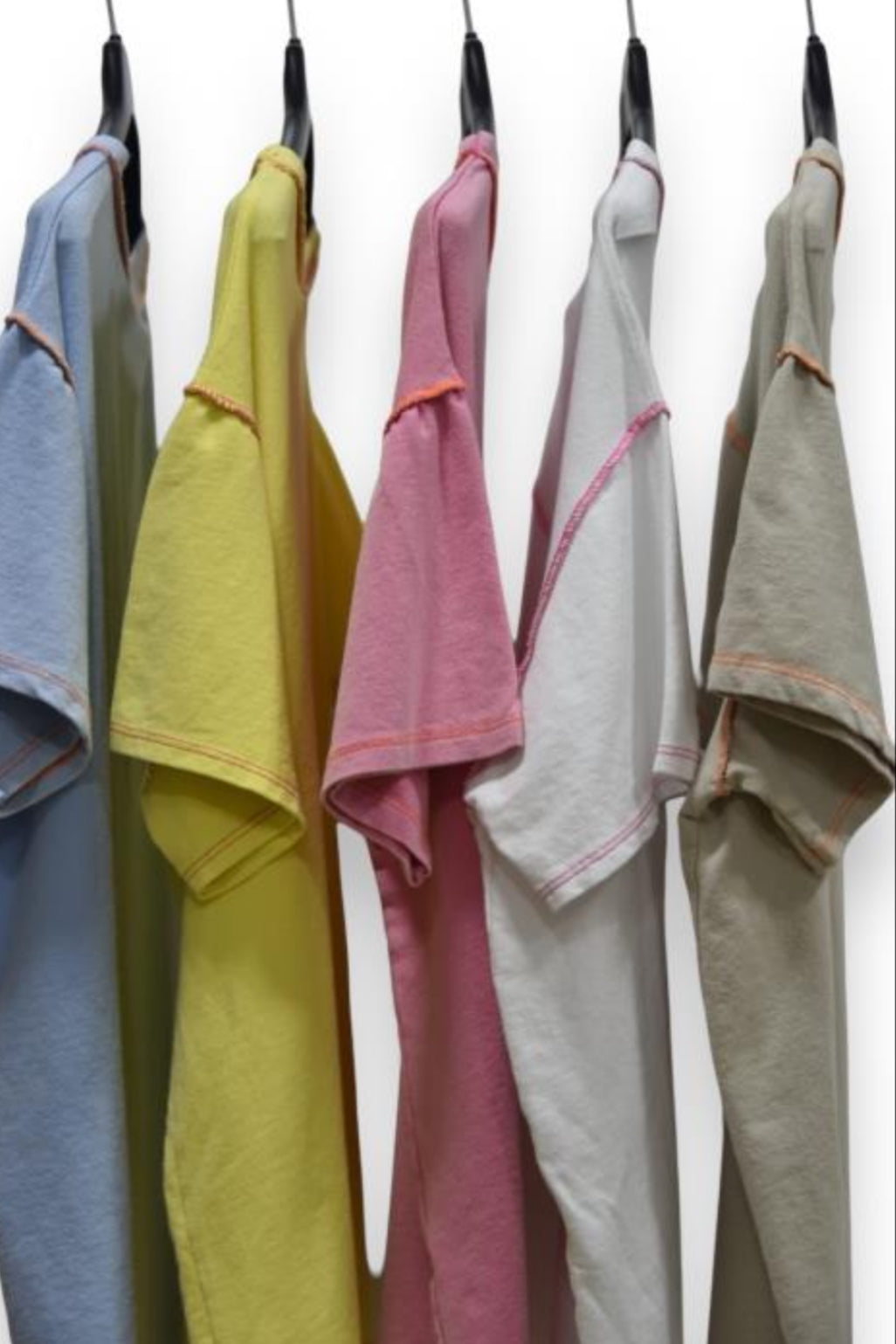 Washed Outer Seam Tee