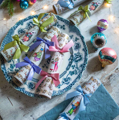Vintage Style Mini Christmas Crackers