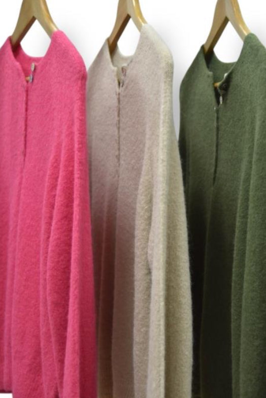 Bethany Buttoned Alpaca Jumper