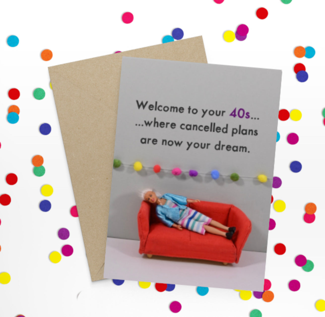 40th  Birthday  Card