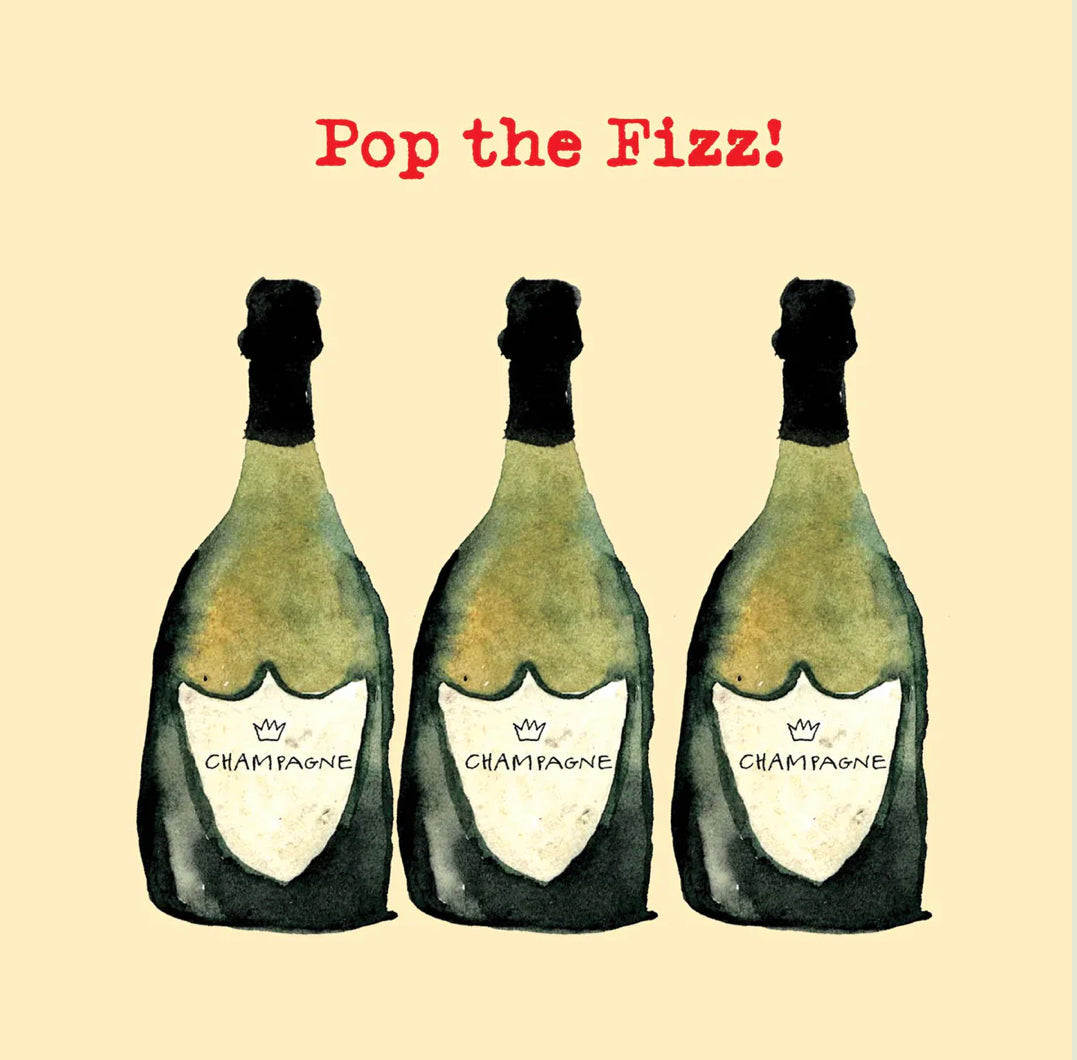 Pop The Fizz Card Aurina Ltd
