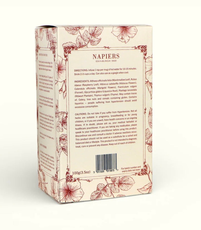 Napiers Singer's Tea Aurina Pop UP Ltd