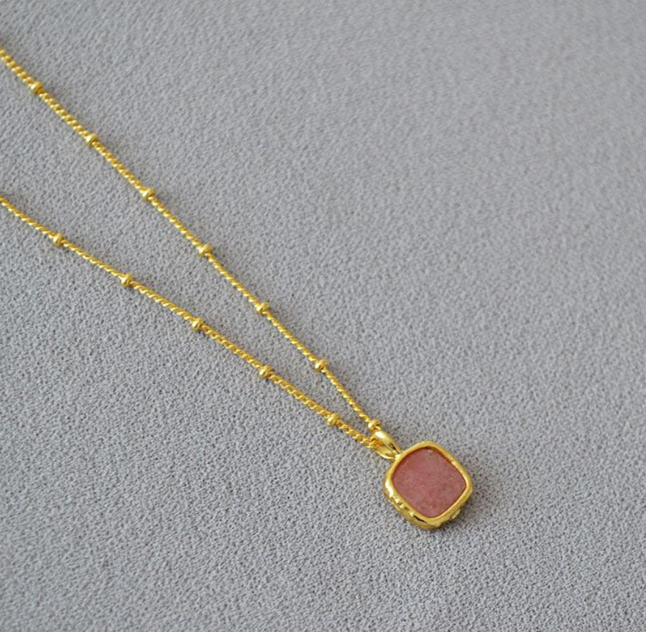 Opal Natural Stone Pendent Aurina Pop UP Ltd