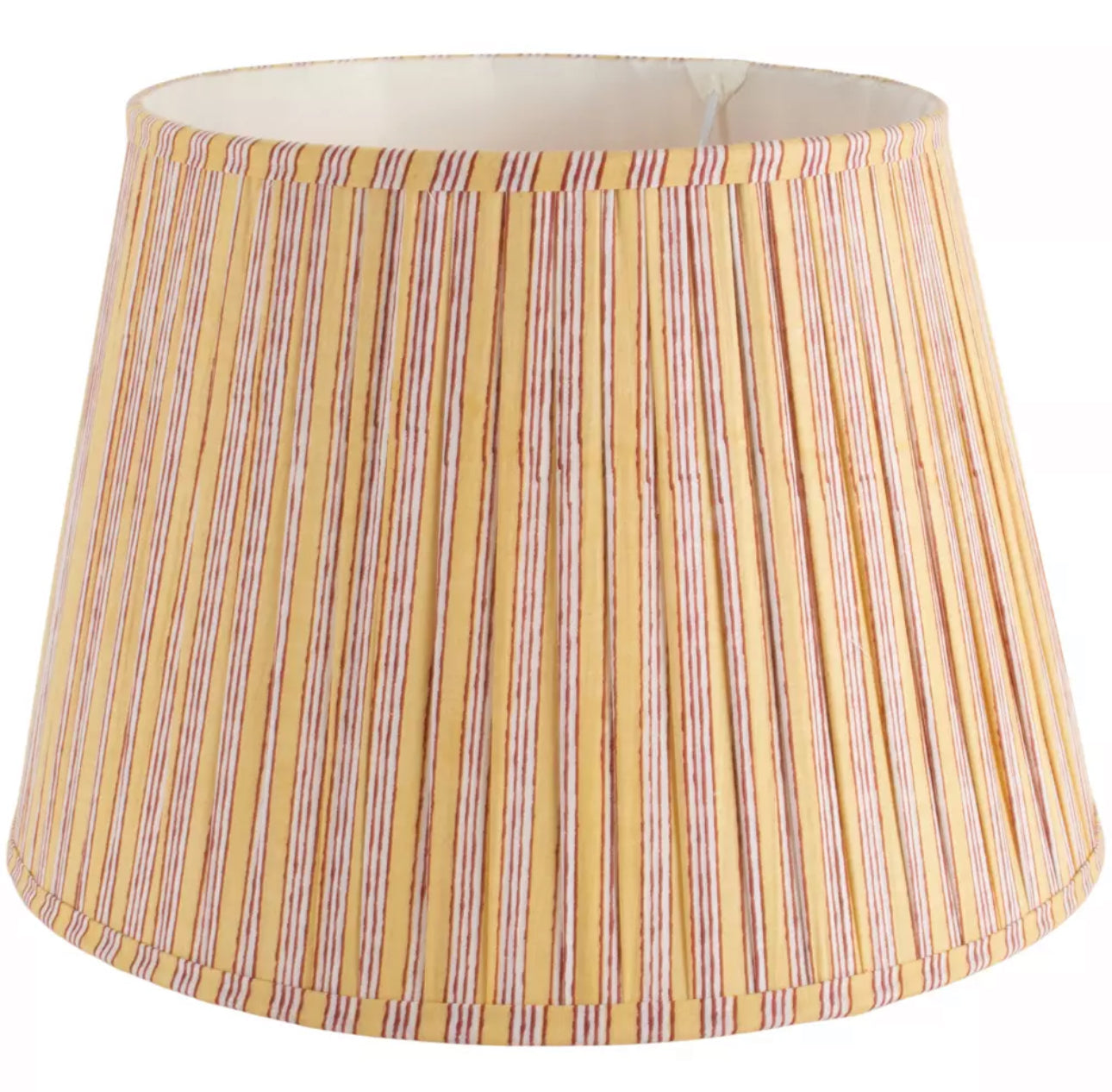 Butterscotch Stripe Lampshade - 35 cm
