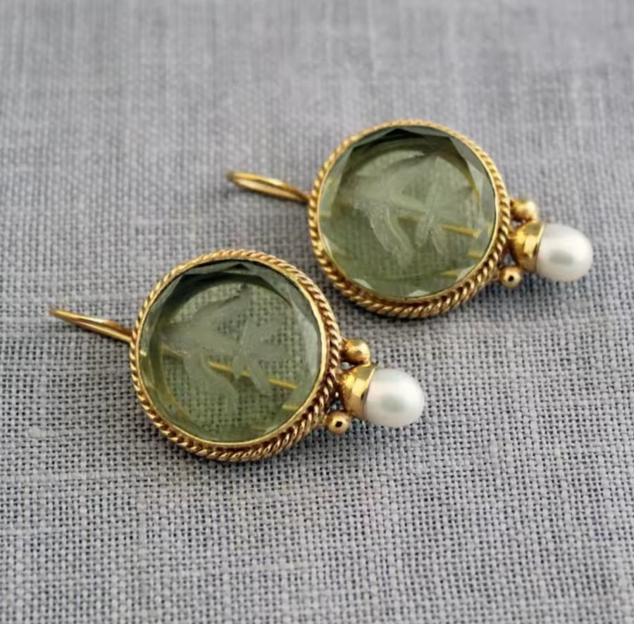 Vintage Style Indian Earring