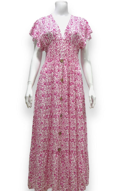 Capri Floral Maxi Dress