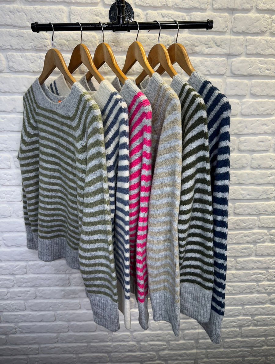 Breton Style Striped Jumper