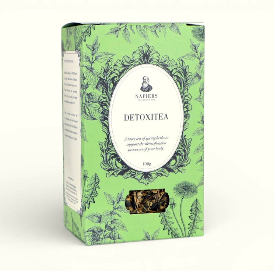 Napiers Detoxitea Herbal Tea Blend Aurina Pop UP Ltd