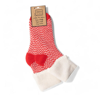 Cozy Chevron Socks