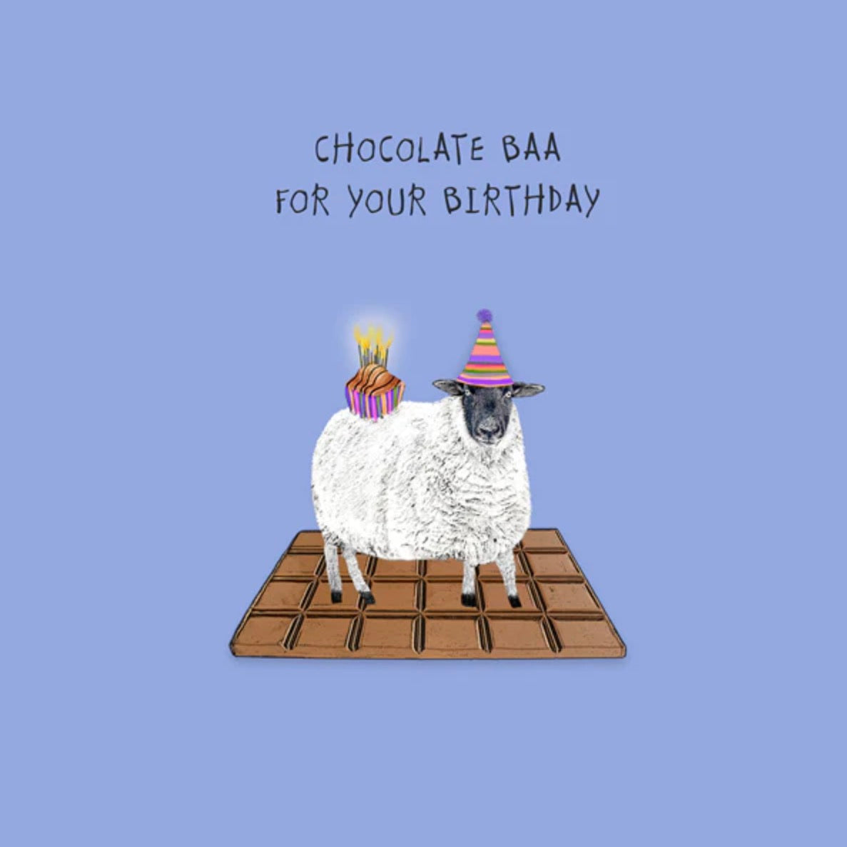 Chocolate Baa Card