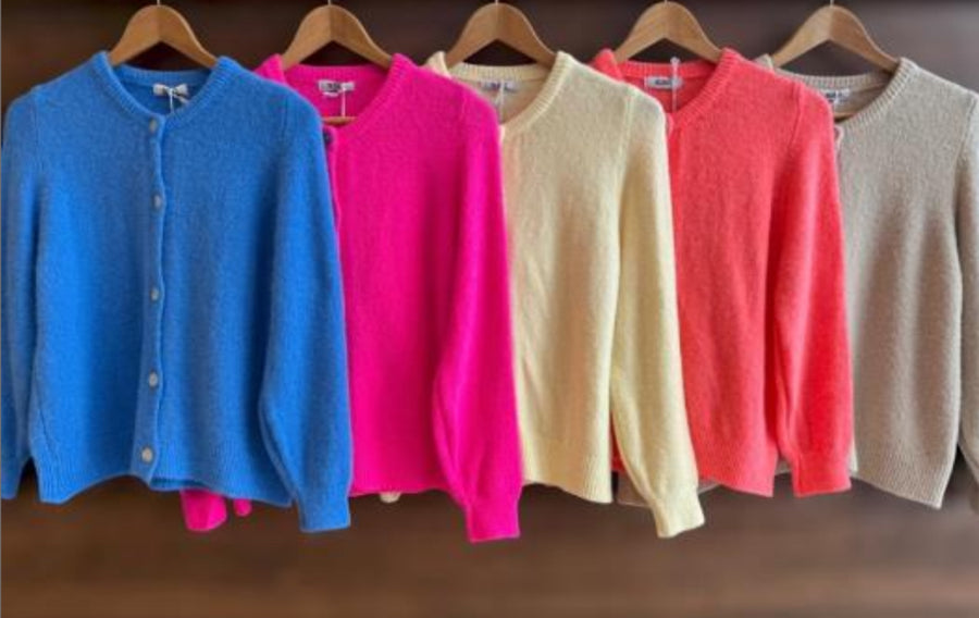 Annie Alpaca Blend Cardigan Aurina Pop UP Ltd