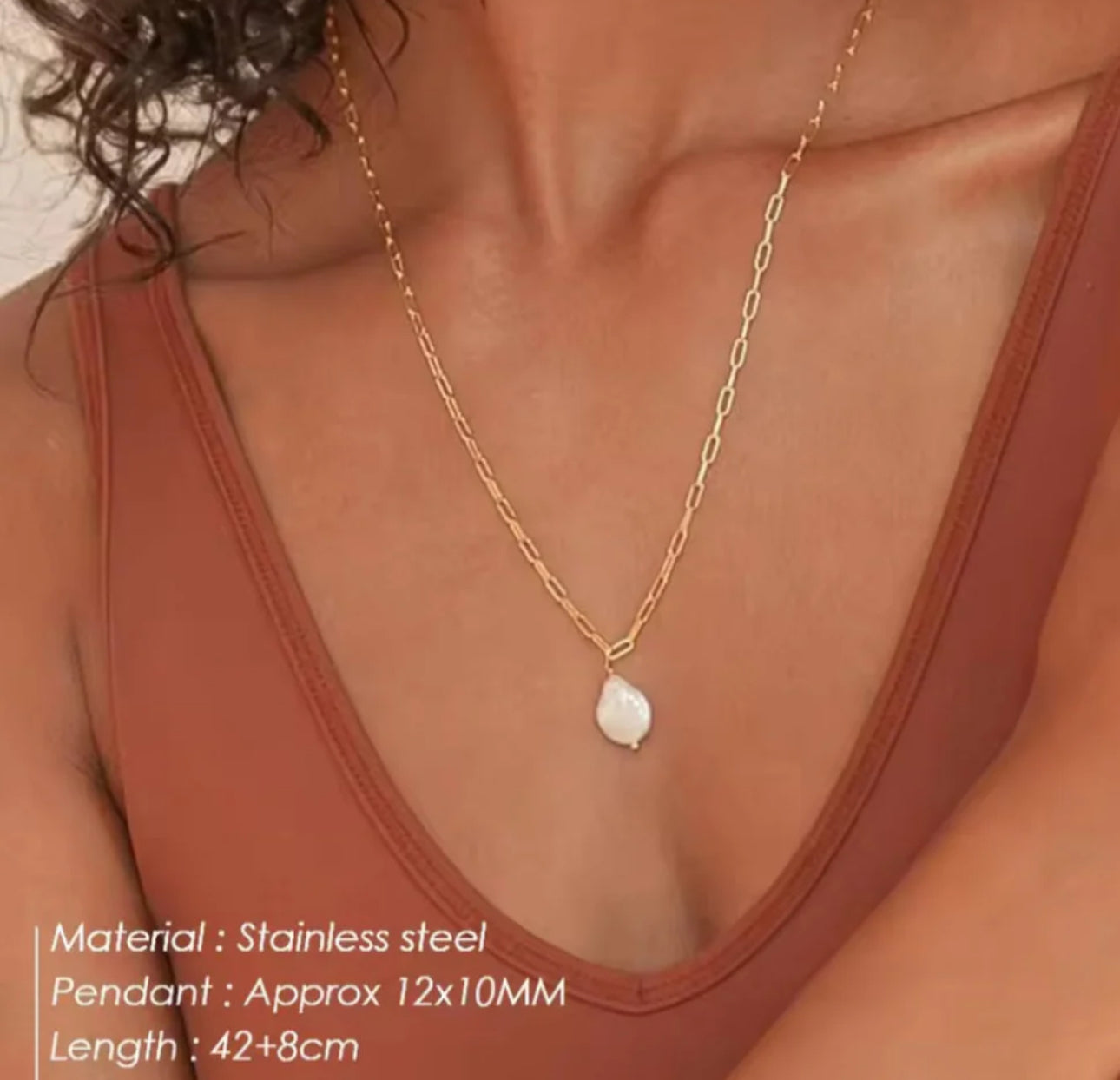 Baroque Pearl Necklace