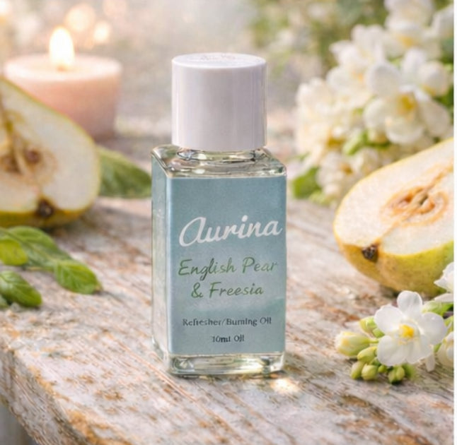 English Pear and Freesia Fragrance Oil Aurina Pop UP Ltd