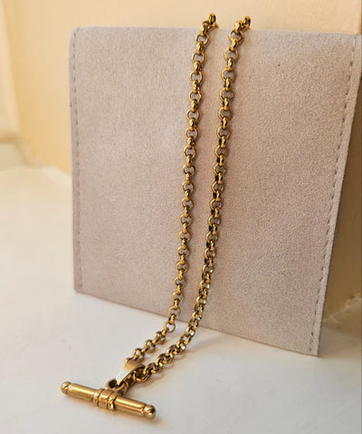 Vintage T Bar Necklace