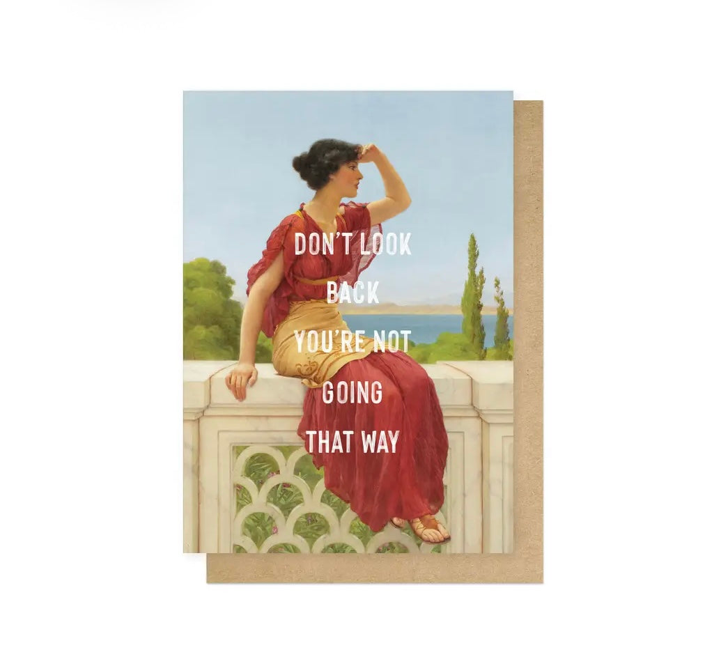 Don’t Look Back Card