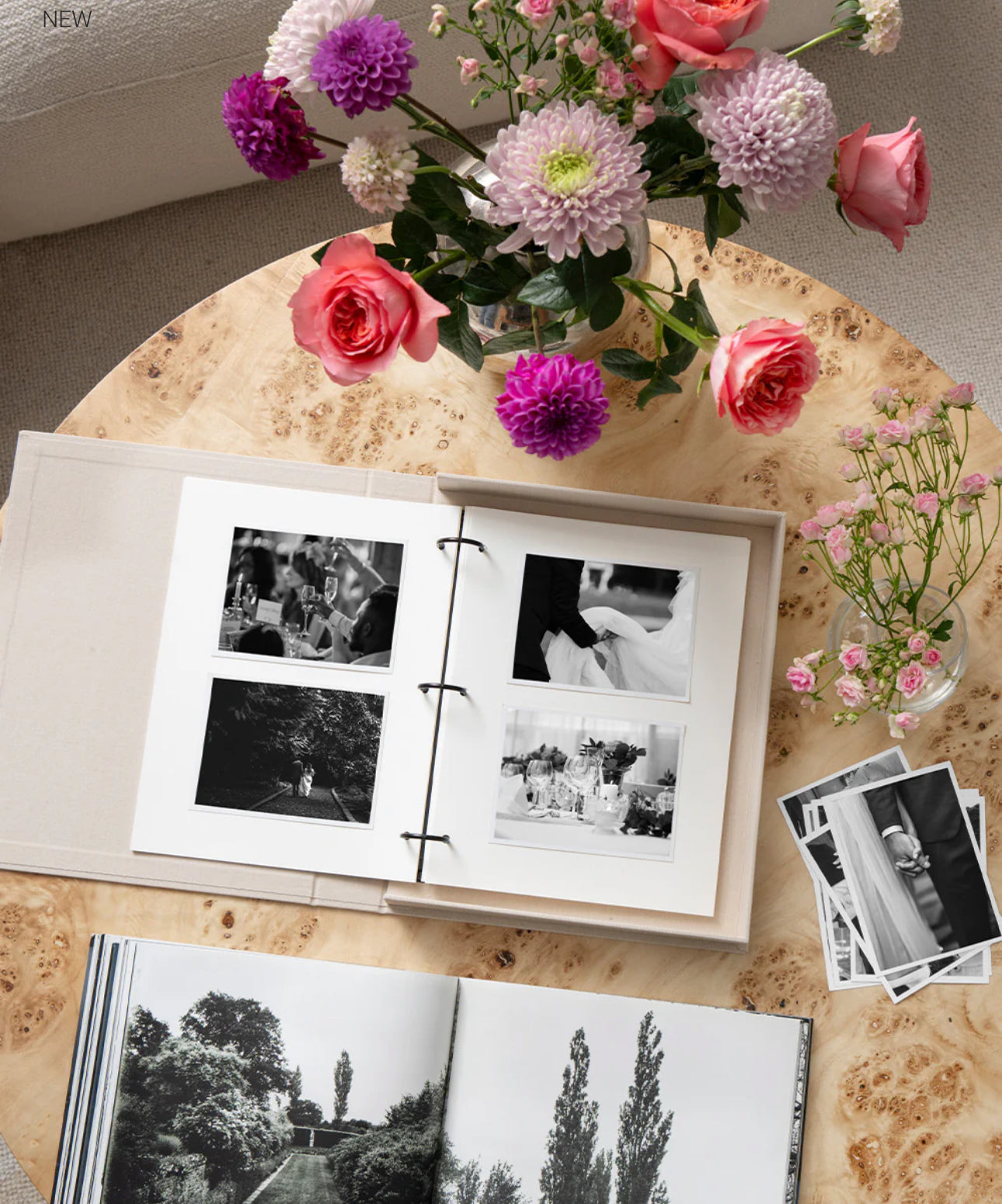 Happily Ever After Coffee Table Photo Album Aurina Pop UP Ltd