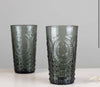 Crown Recycled Glass Tumbler - Grey