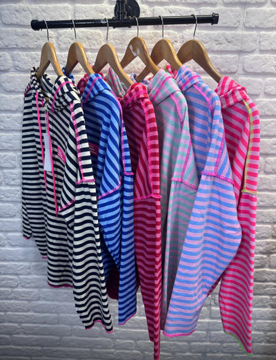 Sammy Striped Hoodie