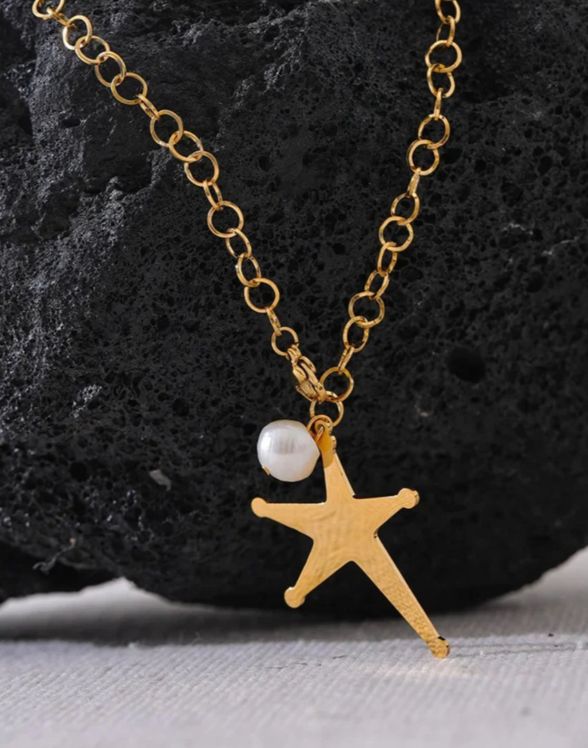 Siren Star Necklace Aurina Pop UP Ltd
