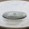 Grey Glass Soap Dish