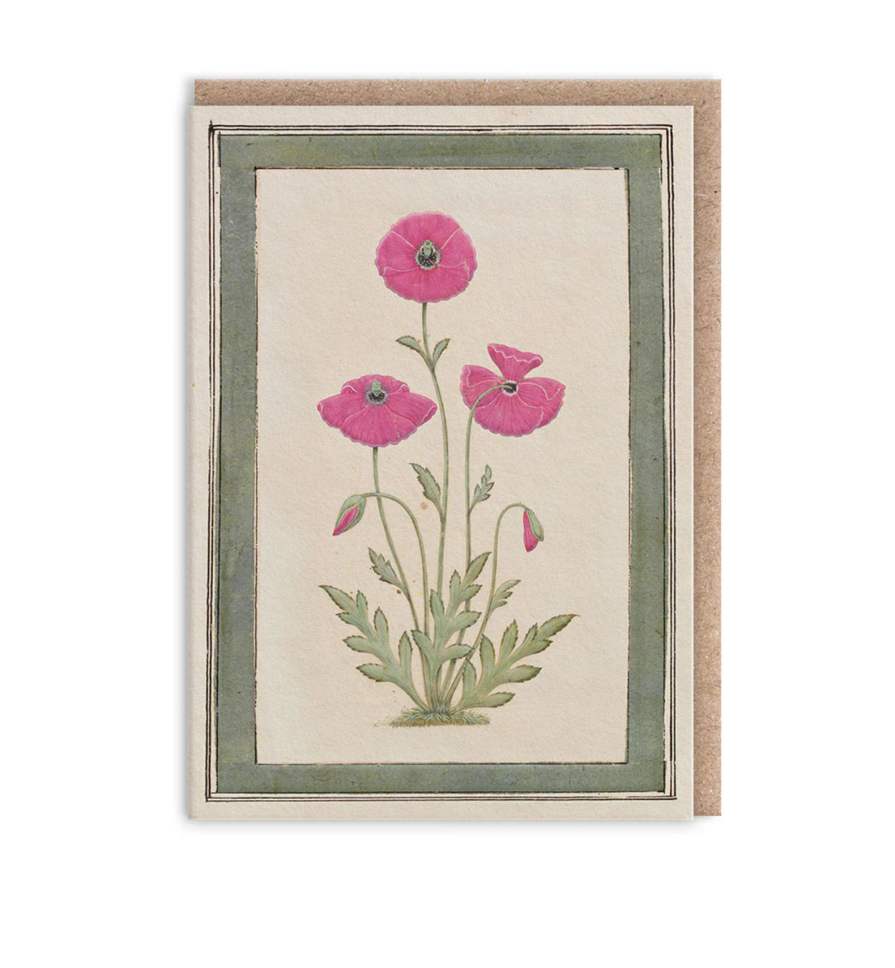 Poppies Mini Greeting Card