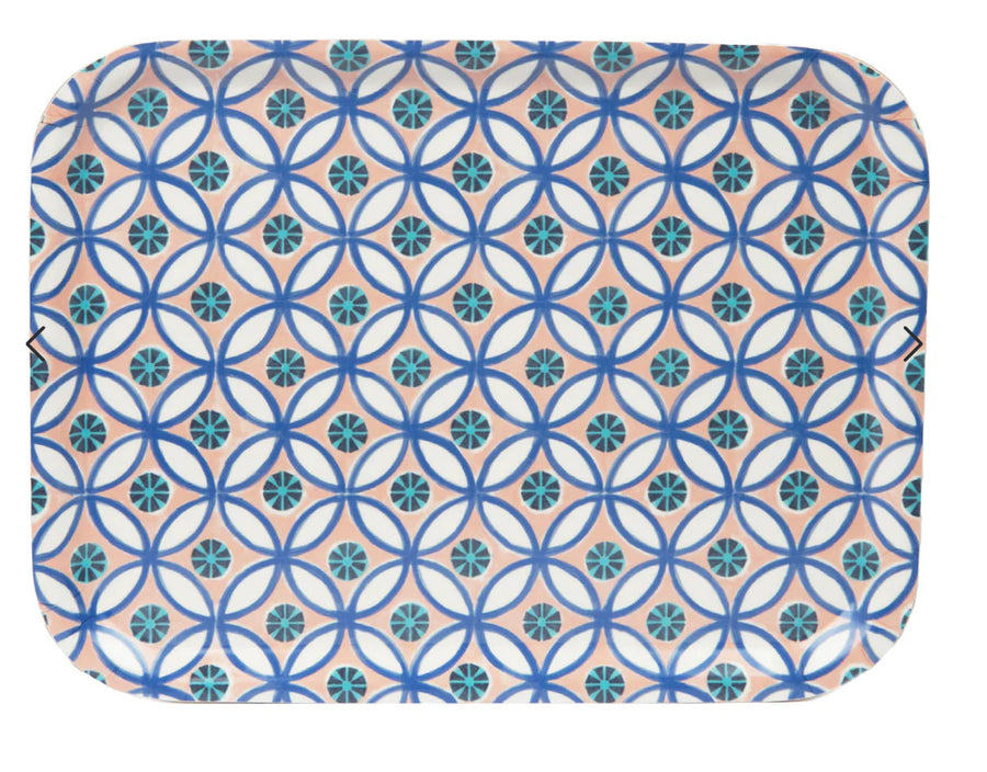 Pink Souk Wooden Tray