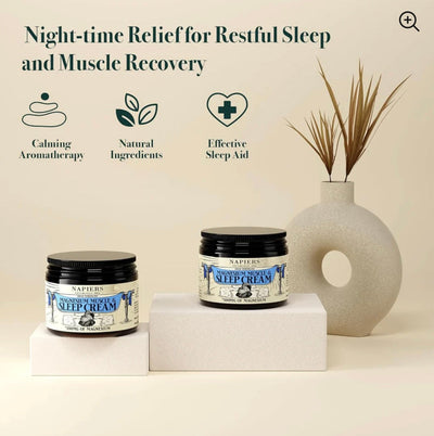 Napiers Magnesium Muscle & Sleep Cream - 100ml Aurina Pop UP Ltd