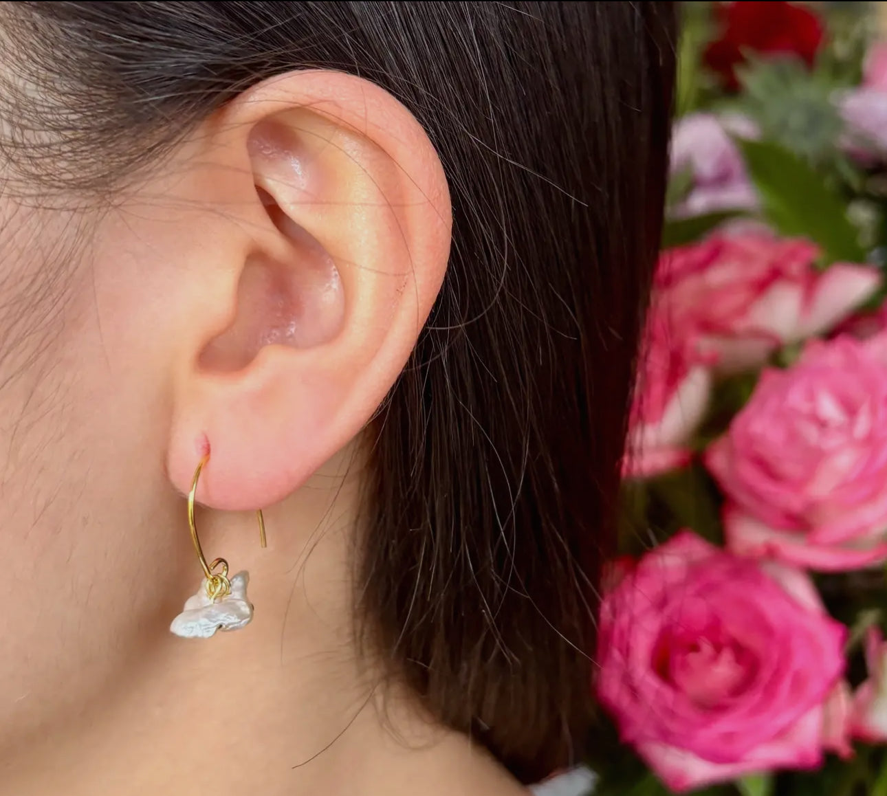 Pearl Cluster Earring Aurina Pop UP Ltd