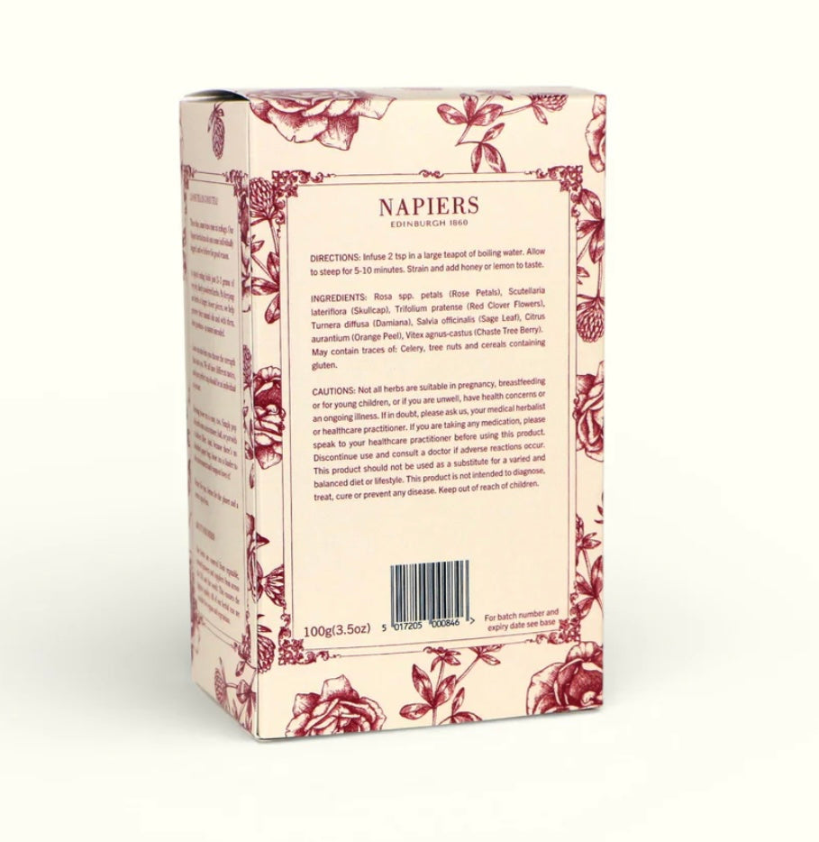 Napiers Midlife Herbal Tea Blend Aurina Pop UP Ltd