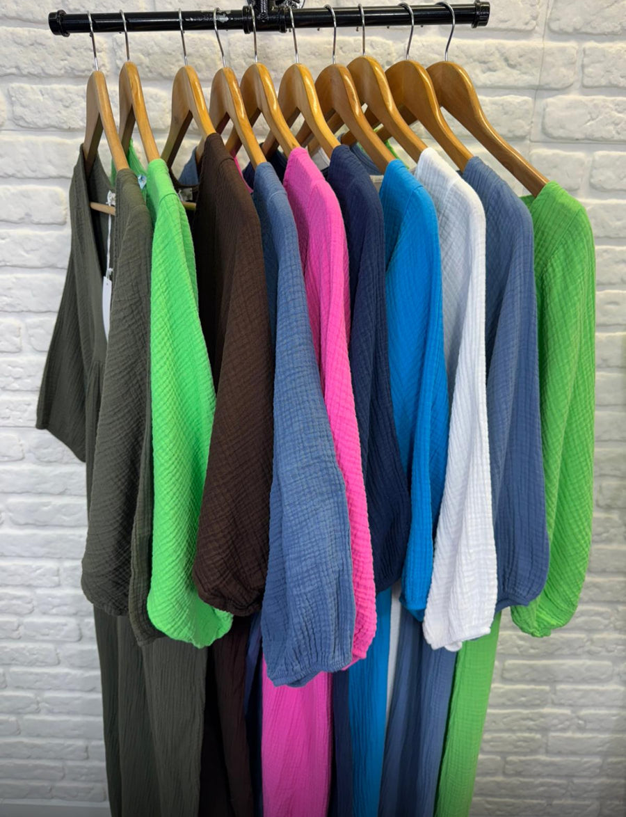 Camilla Cheesecloth Dress