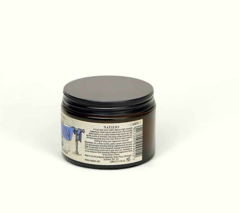Napiers Magnesium Muscle & Sleep Cream - 100ml Aurina Pop UP Ltd
